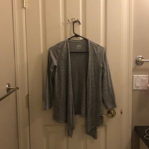 Justice girls grey cardigan